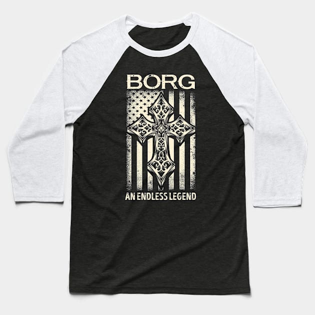 BORG Baseball T-Shirt by ALEXANDRA PIVOVAROVA |